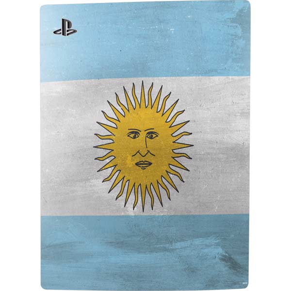 Argentina Flag Distressed PS5 Bundle Skin