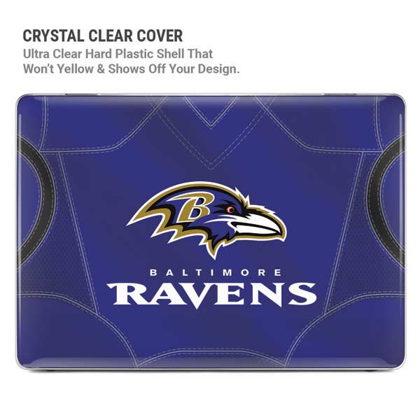 Baltimore Ravens Team Jersey MacBook Air 16-inch Clear Case