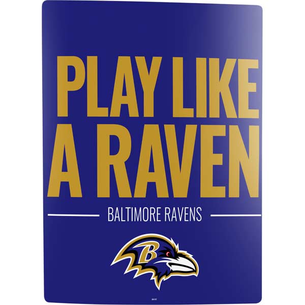 Baltimore Ravens Team Motto PS5 Digital Edition Console & Controller Skins