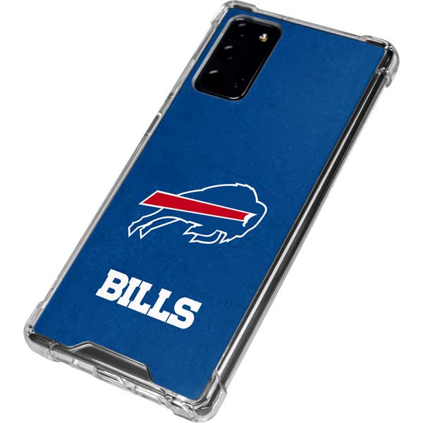 Skinit Clear Phone Case Compatible with Google Pixel 7 Pro - Officially Licensed NFL Buffalo Bills Large Logo Design