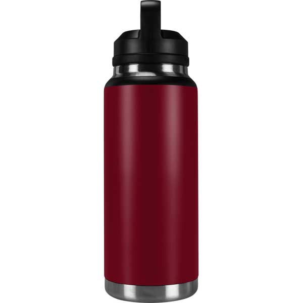 Burgundy Solid YETI Rambler 36oz Bottle Skin