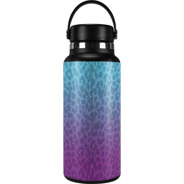 Skin Wrap Decal Compatible with Hydro Flask Wide Mouth Bottle 32oz Solids Collection Lavender (Bottle Not Included)