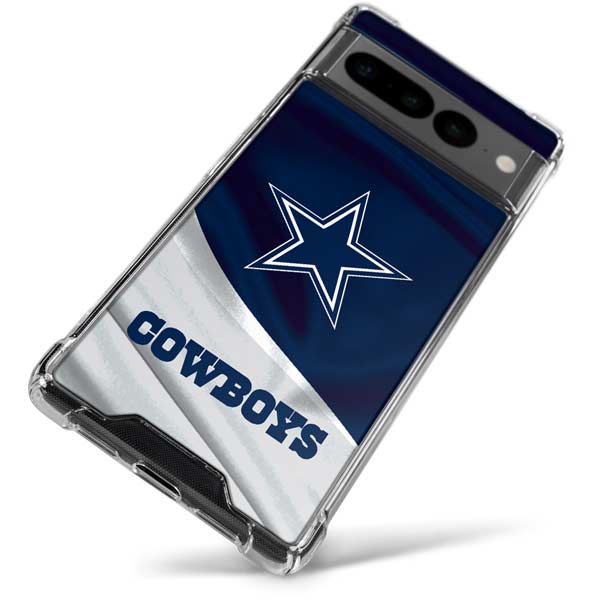 NFL Dallas Cowboys Google Pixel 7 Pro Clear Case