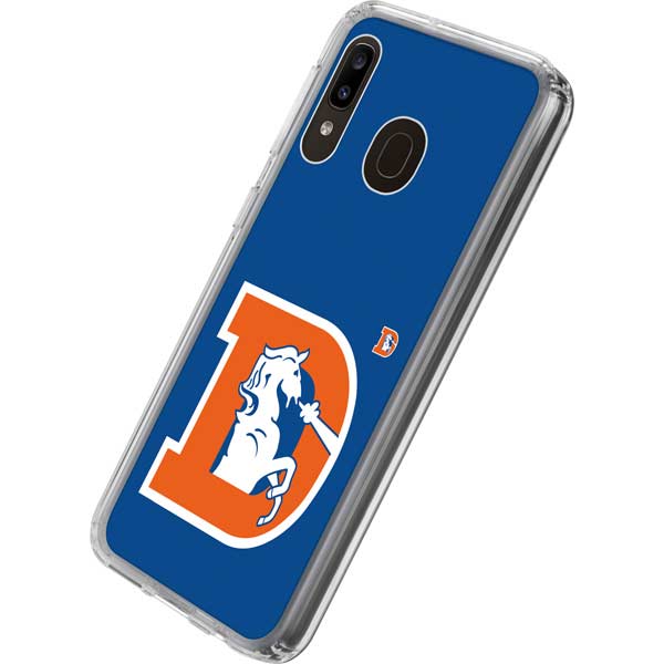 Skinit Clear Phone Case Compatible with Google Pixel 7 - Officially Licensed NFL Denver Broncos Design