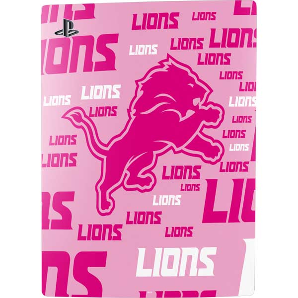 Detroit Lions - Blast Pink Skin for PS5 Console - Skinit