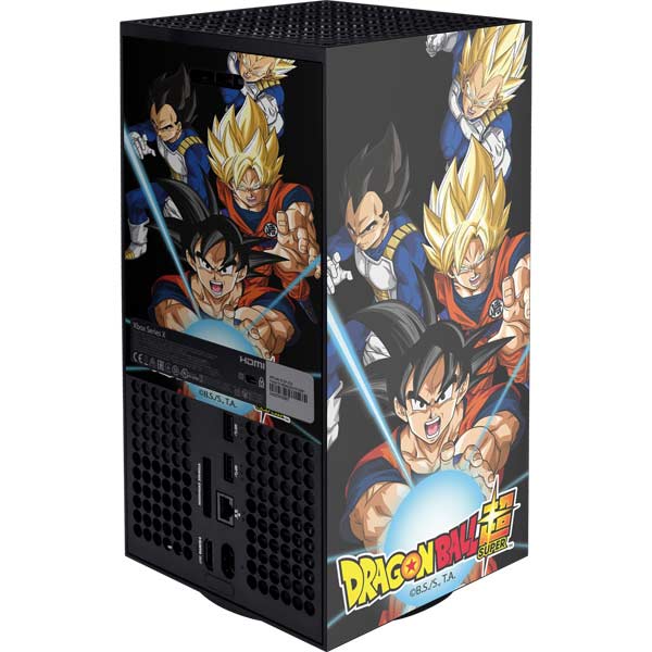 Skinit Decal Gaming Skin Compatible with Xbox Series X Console and  Controller - Officially Licensed Dragon Ball Z Vegeta Monochrome Design