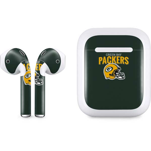 Green Bay Packers Helmet Apple AirPods Skin NFL Skinit