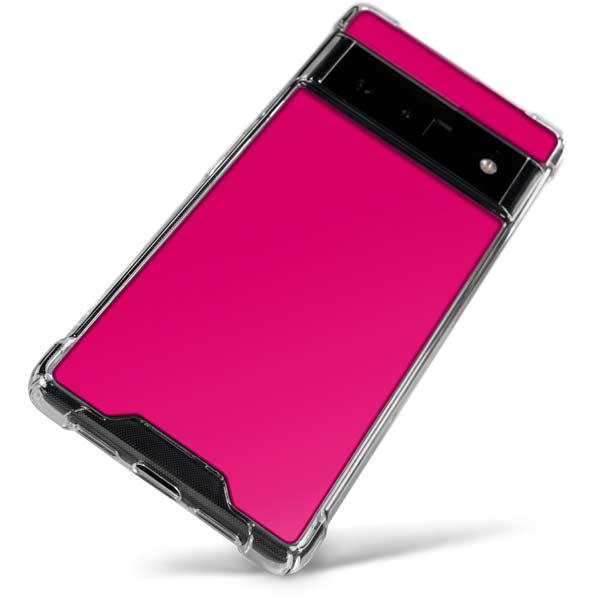 Neon Pink Clear Samsung Case –