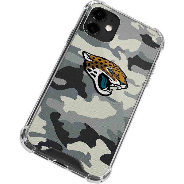 Jacksonville Jaguars iPhone Clear Text Backdrop Design Case