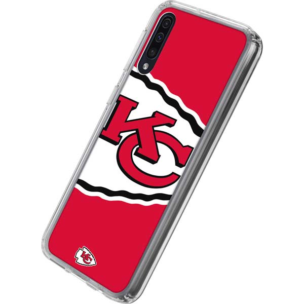 Skinit Clear Phone Case Compatible with iPhone 11 - Officially Licensed NFL Kansas City Chiefs Large Logo Design