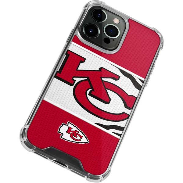 Skinit Clear Phone Case Compatible with iPhone 14 - Officially Licensed NFL  Kansas City Chiefs Design