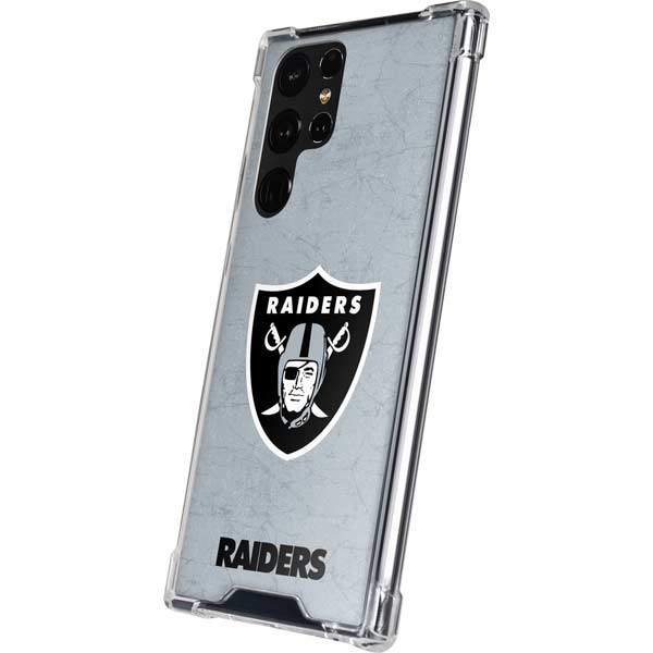 Skinit Clear Phone Case Compatible with iPhone 11 - Officially Licensed NFL Las Vegas Raiders Design