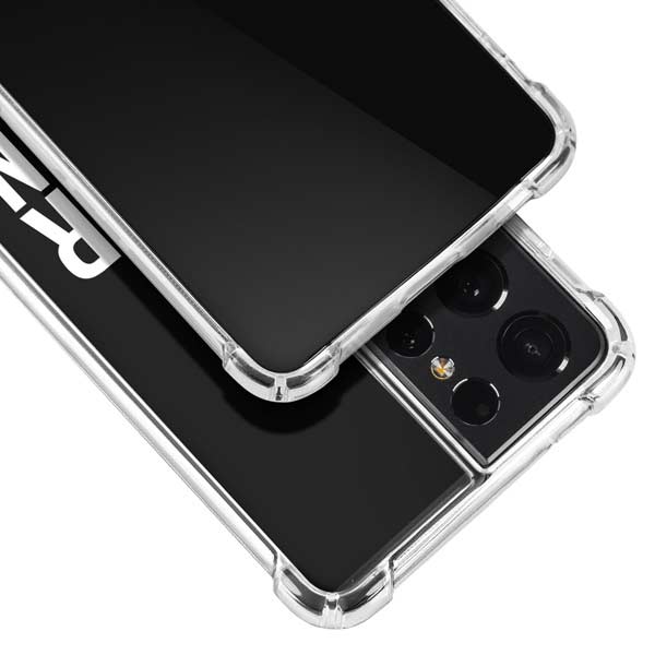 LV Dark Samsung Galaxy S21 Ultra Clear Case