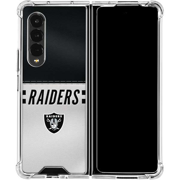 Las Vegas Raiders iPhone Text Backdrop Design Bump Case