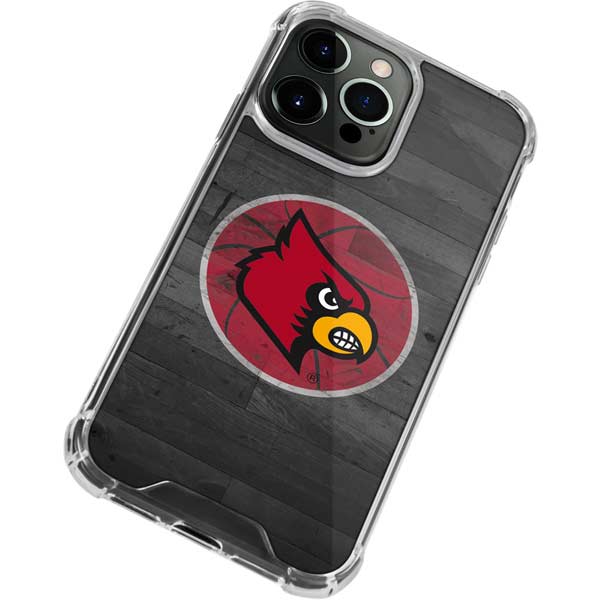 Skinit Clear Phone Case Compatible with Galaxy S20 - Officially Licensed  University of Louisville Cardinals Basketball Design