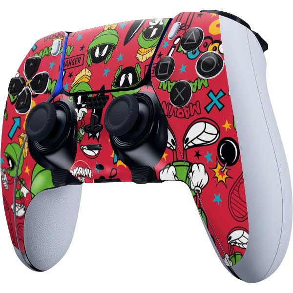 Marvin The Martian Patches Ps5 Dualsense Edge Pro Controller Skin – Skinit