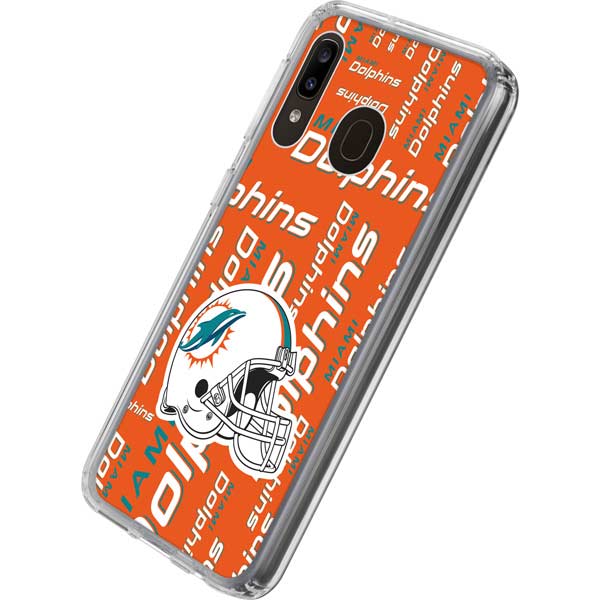 Miami Dolphins Helmet Hard-shell Logo Phone Case - Samsung