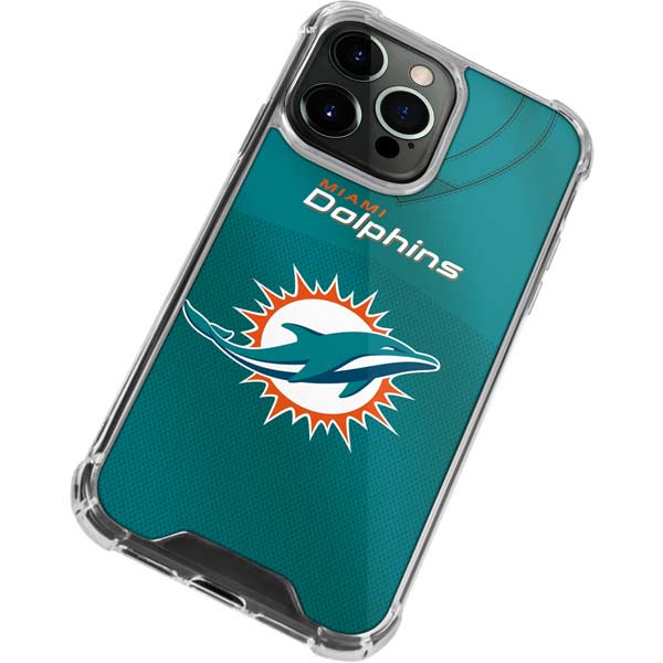 Miami Dolphins Team Motto iPhone 13 Pro Max Clear Case