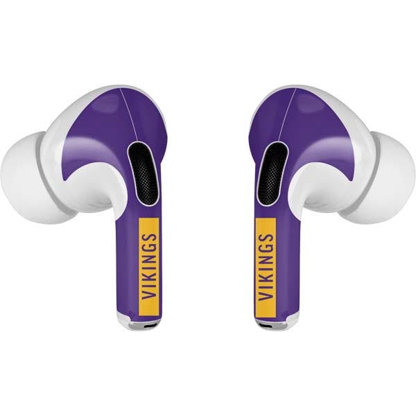 NFL Minnesota Vikings Purple Performance Series Apple AirPods Pro Skin