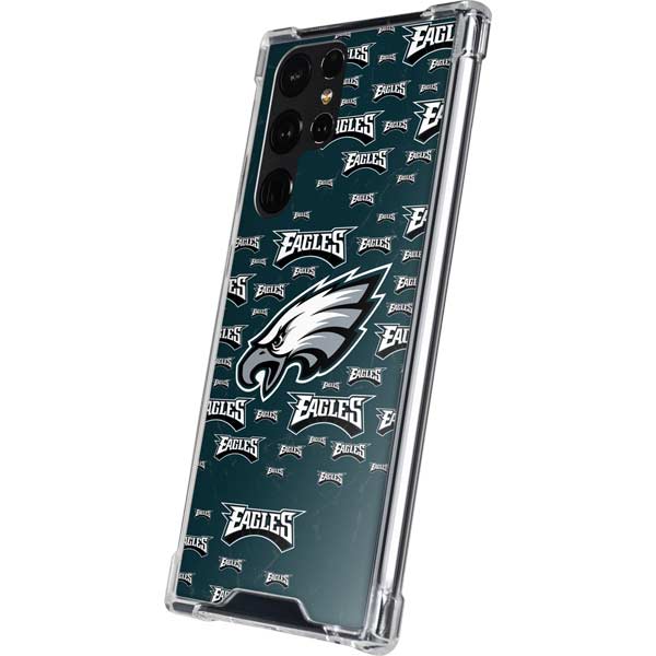 Skinit Clear Phone Case Compatible with iPhone 11 - Officially Licensed NFL Philadelphia Eagles Retro Logo Design