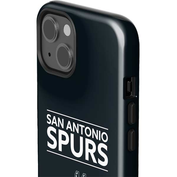 NBA San Antonio Spurs Standard - Black iPhone Cases