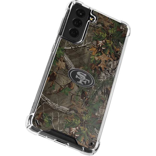 Skinit Clear Phone Case Compatible with Samsung Galaxy S21 Plus 5G -  Officially Licensed NFL San Francisco 49ers Design