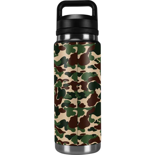 Green Camo Original Camouflage Yeti 20oz Rambler Tumbler Skin