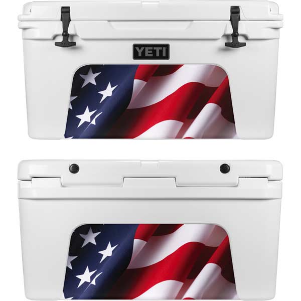 Red YETI Tundra 65 Hard Cooler Skin