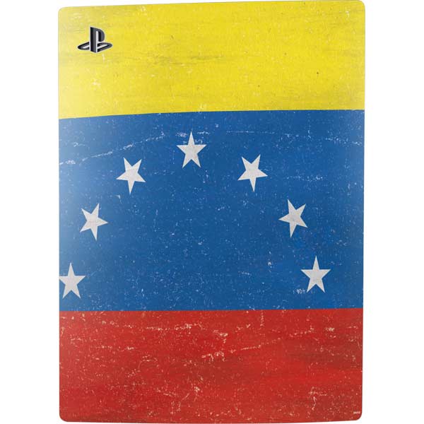 Venezuela Flag Distressed PS5 Digital Edition Console Skin