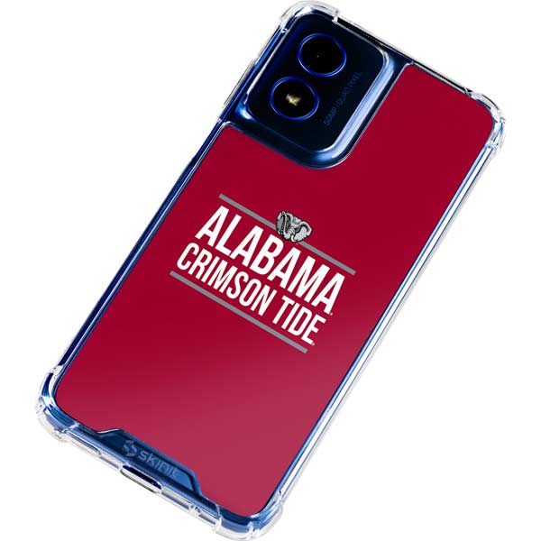 University of Alabama Crimson Tide Moto G 5G Clear Case | Transparent ...