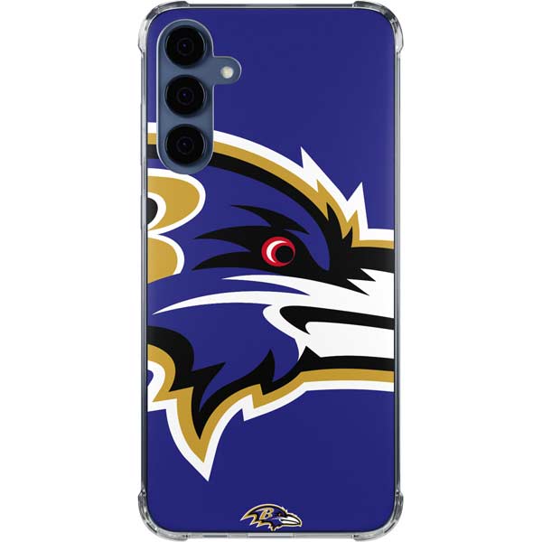 NFL Baltimore Ravens Large Logo Galaxy A35 5G Clear Case - Skinit