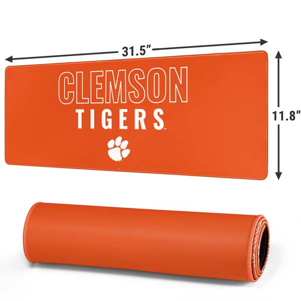 Skinit Clemson Tigers Logo XL Gaming Mouse Pad