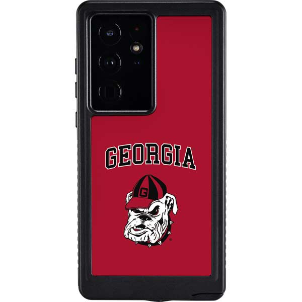 University of Georgia Bulldogs Logo Galaxy S24 Ultra Case | Waterproof ...