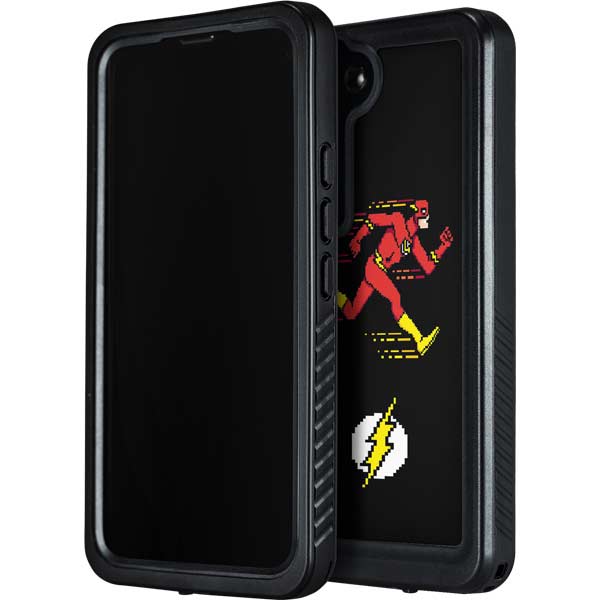 DC Comics The Flash Pixelated Running Pose Galaxy S24 Case | Waterproof ...