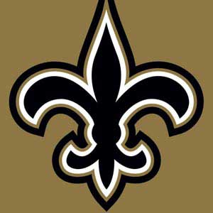 New Orleans Saints (Gold) Precision Cut Decal / Sticker