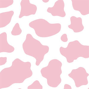 Pink Cow Print Vinyl