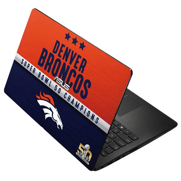 Denver Broncos Superbowl 50 Champions Precision Cut Decal / Sticker