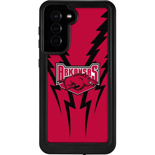 Galaxy S21 5G Arkansas Razorbacks Waterproof Cases | Skinit