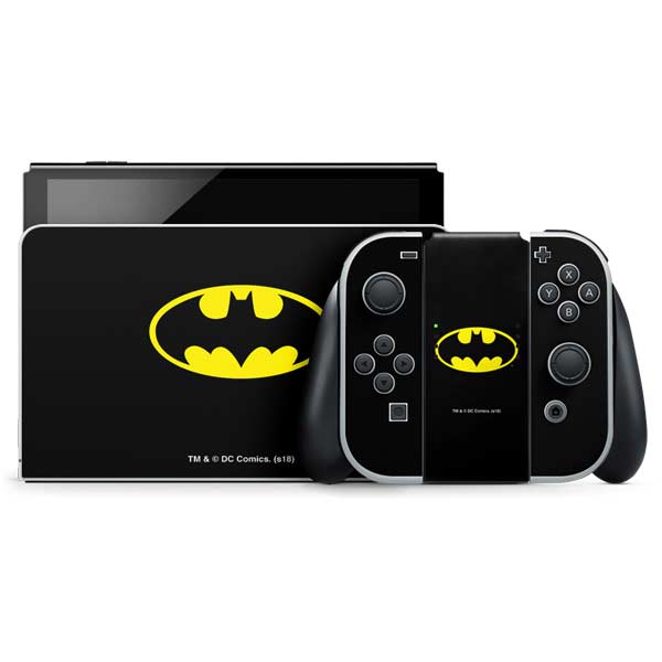 Ci-Yu-Online Batman Vinyl Skin Sticker Screen Protector for Nintendo Switch  OLED
