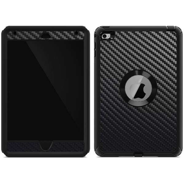 Custom OtterBox Defender for Apple iPad / 2024 Air / Pro / Mini - CUSTOM Monogram - Gray Black Flame Fire