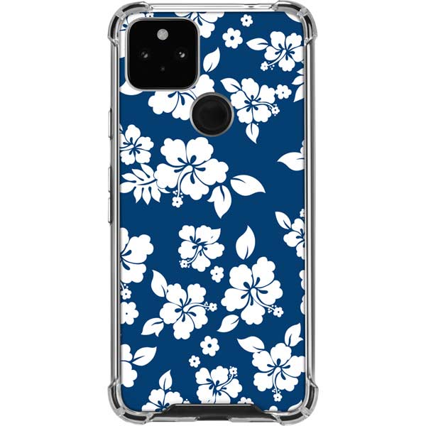 Blue and White Google Pixel Clear Case – Skinit