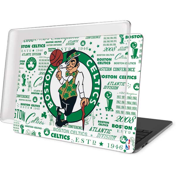 Boston Celtics Historic Blast Clear Cases for MacBook Pro 13 - Skinit