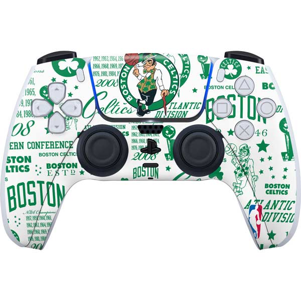 NBA Boston Celtics Historic Blast PS5 Controller Skin