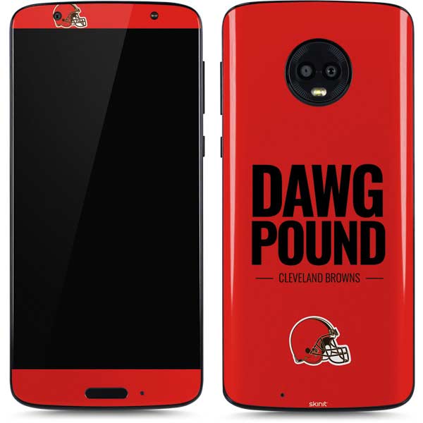 NFL Cleveland Browns Team Motto Moto G6 Skin