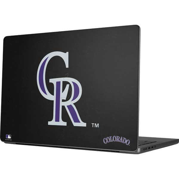 Colorado Rockies Logo but with the removal of Silver and Black and
