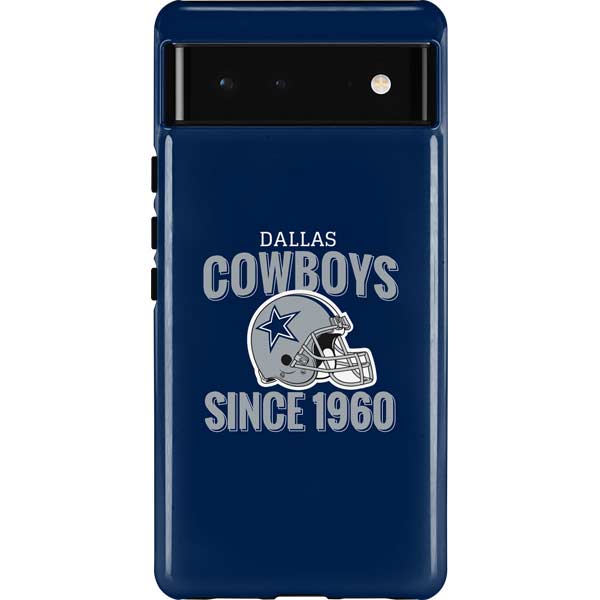 Skinit Pro Phone Case Compatible with Google Pixel 6 - Officially Licensed  NFL Dallas Cowboys Blast Design Blue