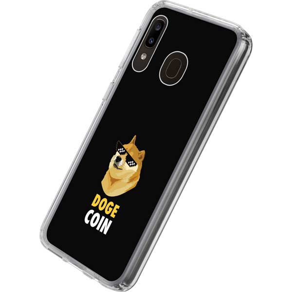 Doge Coin Crypto Samsung Galaxy Clear Case – Skinit