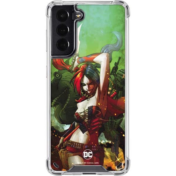 DC Comics Harley Quinn Suicide Squad Vol 1 Cover New 52 Galaxy S21 5G Clear  Case