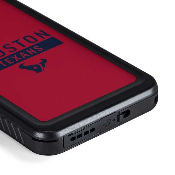 Houston Texans Red Performance Series Galaxy S23+ Waterproof Case | Skinit