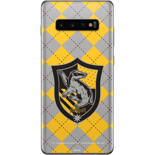 Skinit Clear Phone Case Compatible with Samsung Galaxy S10 Plus -  Officially Licensed NFL Denver Broncos Large Logo Design